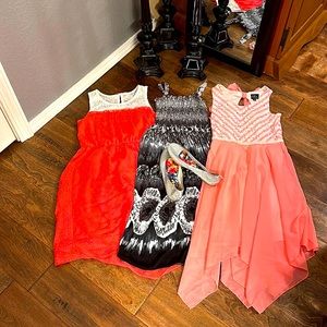 Girls dress and shoes Bundle